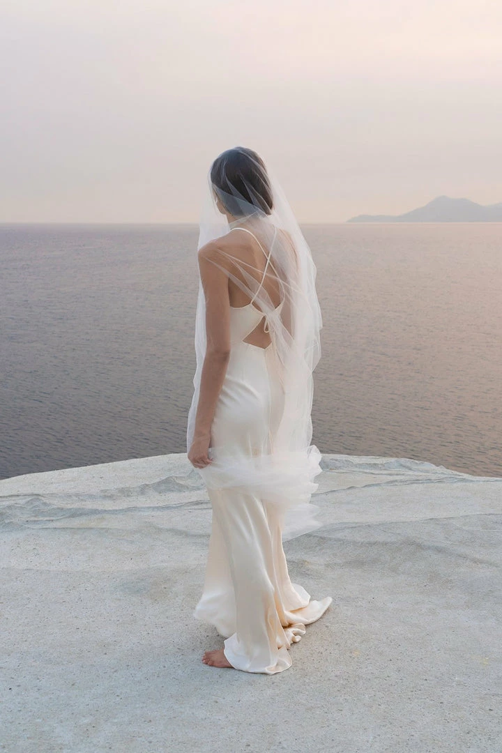 Shona Joy LA LUNE RUCHED BODICE MAXI DRESS - CREAM