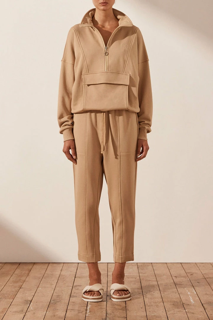 Shona Joy SJ DROP CROTCH PANT - TAN