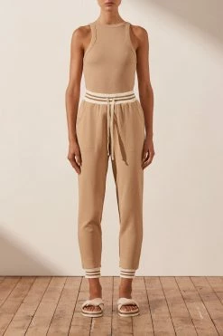 Shona Joy SJ SWEAT PANT - TAN