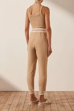 Shona Joy SJ SWEAT PANT - TAN