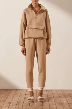 Shona Joy SJ SWEAT PANT - TAN