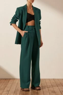 Shona Joy IRENA OVERSIZED TAILORED BLAZER - ROSEMARY