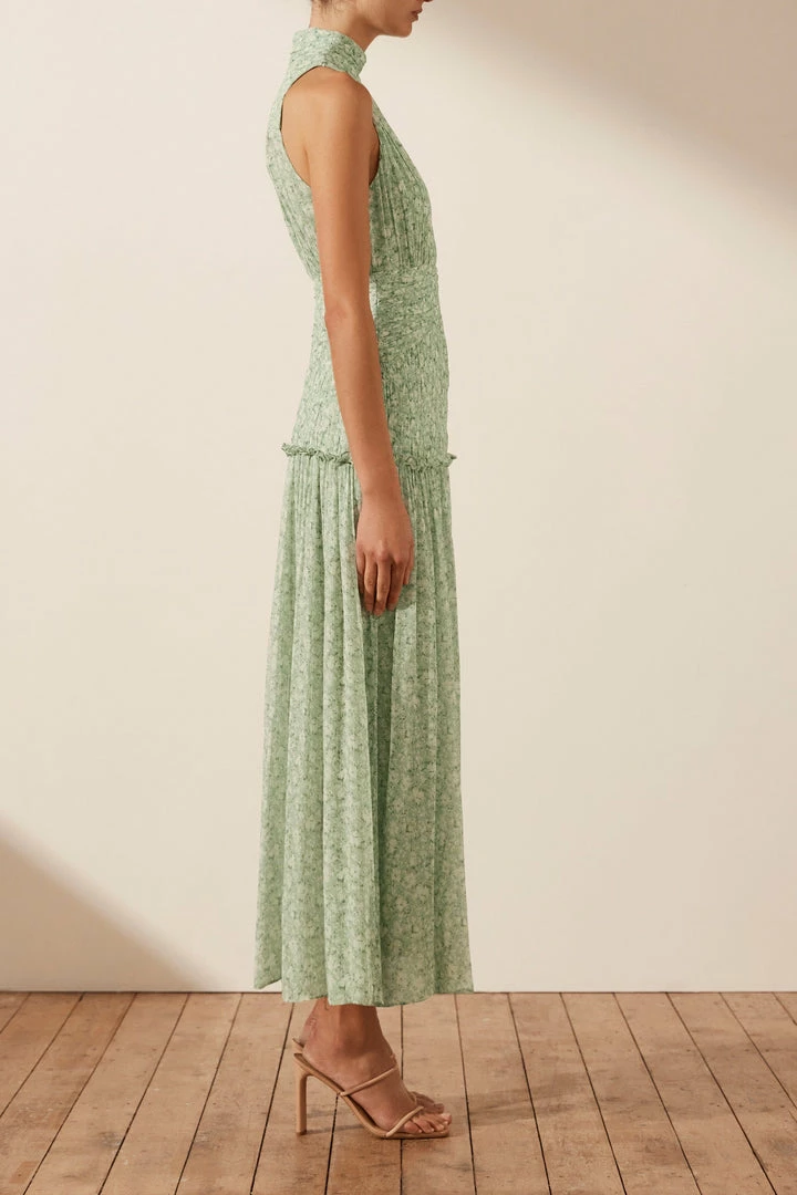 Shona Joy DRESSES AURORE SLEEVELESS BUTTON UP MIDI DRESS