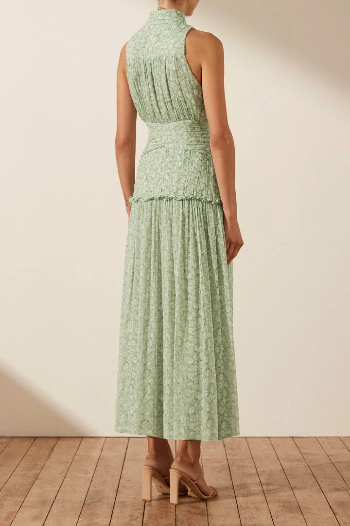 Shona Joy DRESSES AURORE SLEEVELESS BUTTON UP MIDI DRESS