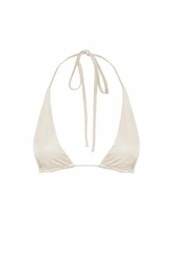 Shona Joy TOPS LA LUNE TRIANGLE BRALETTE - CREAM