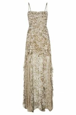 Shona Joy DRESSES CLAUDETTE RUCHED FRILL MAXI DRESS