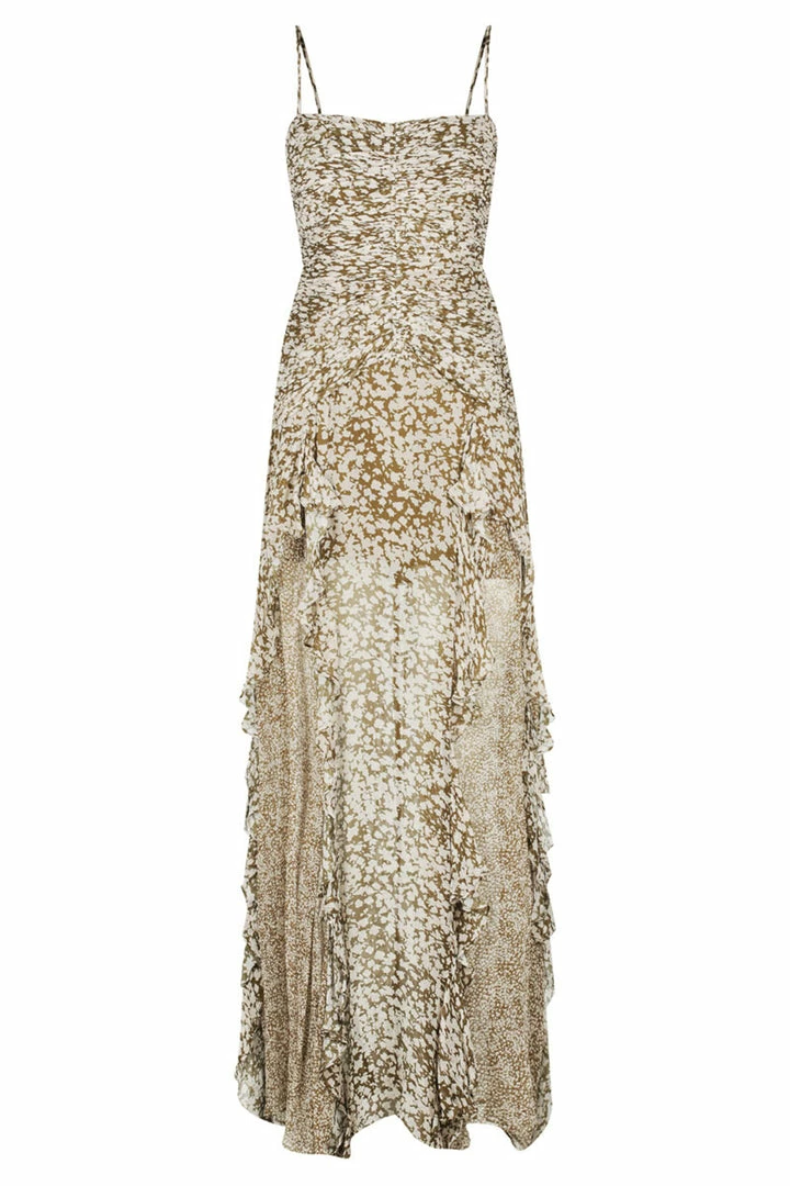 Shona Joy DRESSES CLAUDETTE RUCHED FRILL MAXI DRESS
