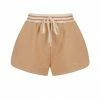 Shona Joy SJ CURVED HEM SHORT - TAN