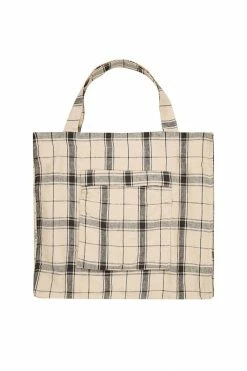 Shona Joy INDRA LINEN OVERSIZED TOTE BAG