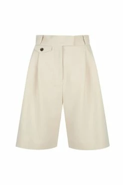 Shona Joy IVY HIGH WAISTED TAILORED SHORT - BONE