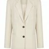 Shona Joy IVY OVERSIZED TAILORED BLAZER - BONE
