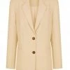 Shona Joy IVY OVERSIZED TAILORED BLAZER - PEANUT BUTTER
