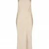 Shona Joy DRESSES LA LUNE BIAS SLEEVELESS MIDI DRESS - GOLD