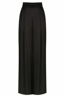 Shona Joy LA LUNE TUXEDO TROUSER - BLACK