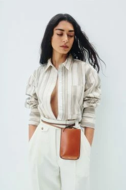 Shona Joy LAURENT OVERSIZED WIDE CUFF SHIRT TOPS