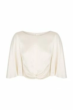 Shona Joy TOPS LA LUNE TWIST TOP - CREAM