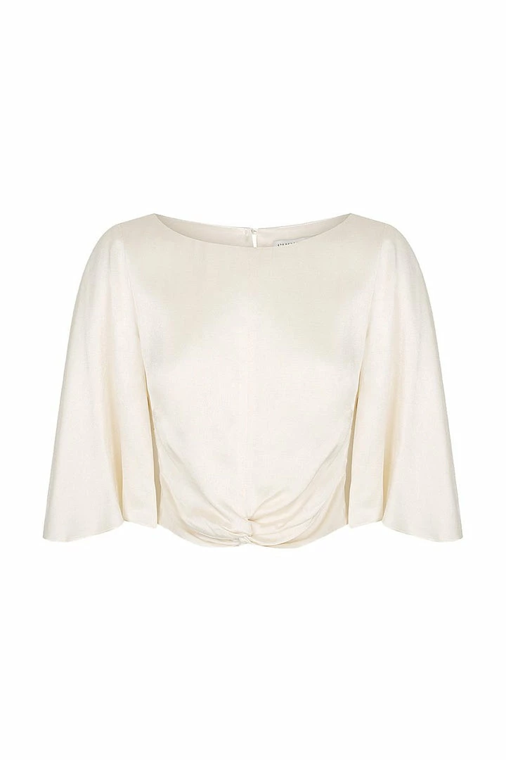Shona Joy TOPS LA LUNE TWIST TOP - CREAM