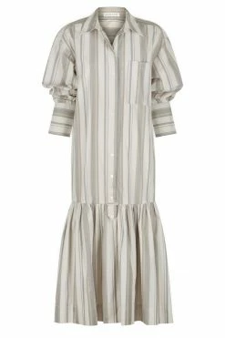 Shona Joy LAURENT WIDE CUFF SHIRT MIDI DRESS