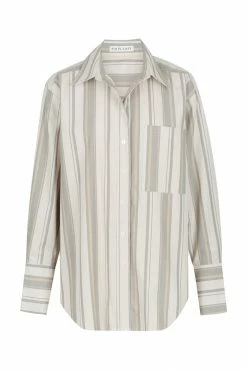 Shona Joy LAURENT OVERSIZED WIDE CUFF SHIRT TOPS