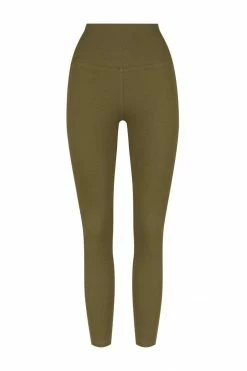 Shona Joy SJ RIB LEGGINGS - MILITARY