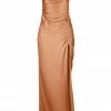 Shona Joy DRESSES LA LUNE RUCHED MAXI DRESS - COPPER