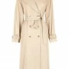 Shona Joy MATILDA LINEN TRENCH COAT - CREMA TOPS