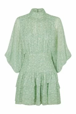 Shona Joy DRESSES AURORE LONG SLEEVE RUCHED MINI DRESS