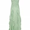 Shona Joy AURORE RUCHED FRILL MAXI DRESS