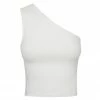 Shona Joy TOPS BASIC ONE SHOULDER TOP - IVORY
