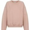 Shona Joy TOPS SJ LOGO BATWING SWEATER - ROSE DUST