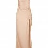 Shona Joy DRESSES LA LUNE RUCHED MAXI DRESS - DESERT ROSE