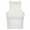 Shona Joy TOPS BASIC RACER BACK TOP - IVORY