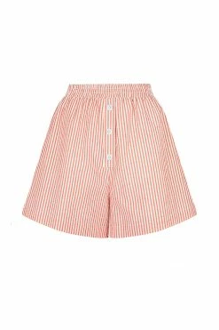 Shona Joy ROBERTA SHORT - RED SHORTS & PANTS
