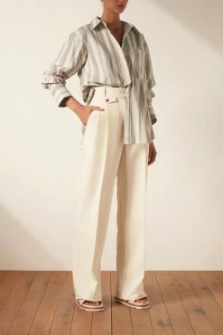 Shona Joy LAURENT OVERSIZED WIDE CUFF SHIRT TOPS