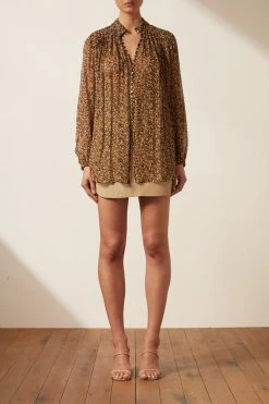 Shona Joy PALOMA BUTTON UP BLOUSE TOPS