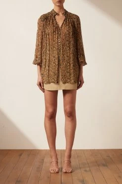 Shona Joy PALOMA BUTTON UP BLOUSE TOPS