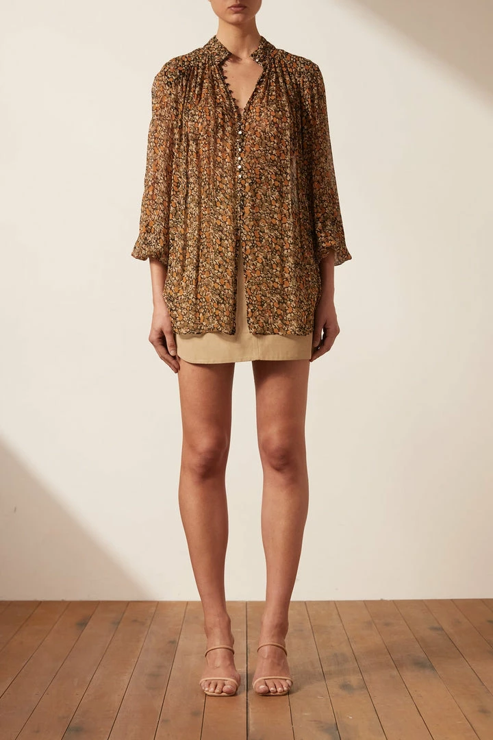 Shona Joy PALOMA BUTTON UP BLOUSE TOPS