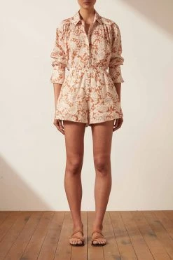 Shona Joy FLOR LINEN SHORT