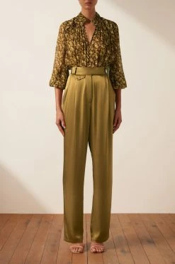 Shona Joy TOPS CARMELA BUTTON UP BLOUSE