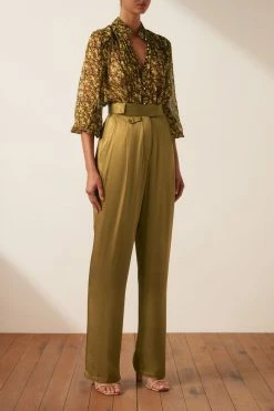 Shona Joy TOPS CARMELA BUTTON UP BLOUSE