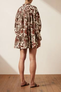 Shona Joy CATALINA TIERED MINI DRESS DRESSES