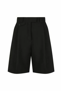 Shona Joy IVY HIGH WAISTED TAILORED SHORT - BLACK