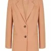 Shona Joy OUTERWEAR IRENA OVERSIZED TAILORED BLAZER - TERRACOTTA