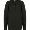 Shona Joy TOPS PRISCILA HIGH NECK UTILITY SHIRT - COAL