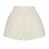 Shona Joy ALESSIA QUILTED SHORT - CHALK