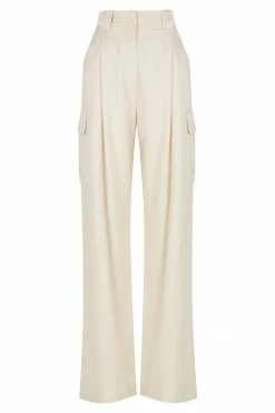 Shona Joy SARA UTILITY RELAXED PANT - CREMA