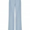 Shona Joy IRENA HIGH WAISTED TAILORED PANT - CHALK BLUE