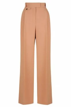 Shona Joy IRENA HIGH WAISTED TAILORED PANT - TERRACOTTA