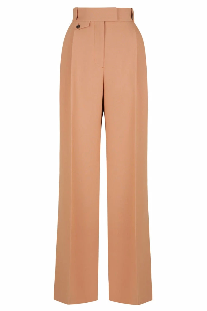 Shona Joy IRENA HIGH WAISTED TAILORED PANT - TERRACOTTA