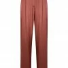 Shona Joy THALIA HIGH WAISTED TAILORED PANT - SANGRIA SHORTS & PANTS
